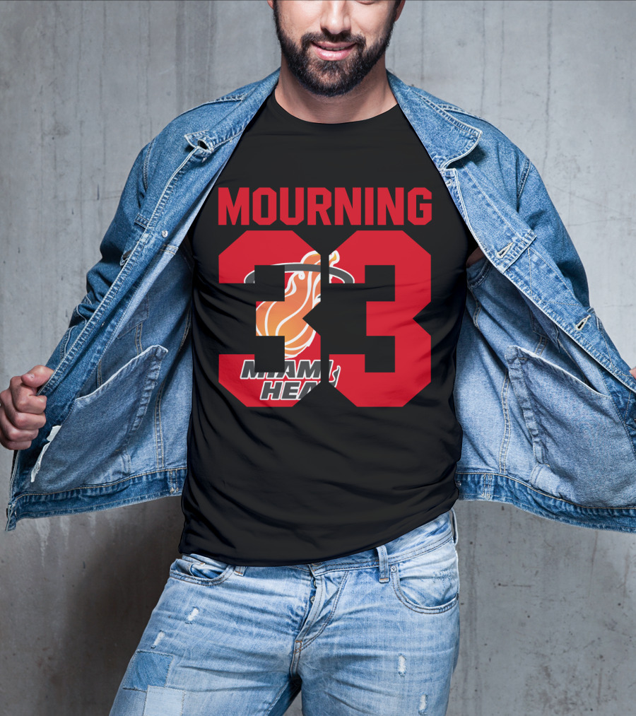 Mourning 33 Miami Heat T-Shirt