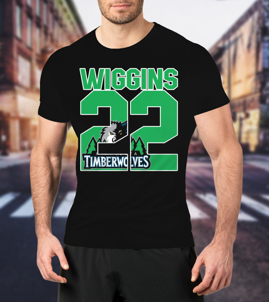 Wiggins 22 Minnesota Timberwolves T-Shirt
