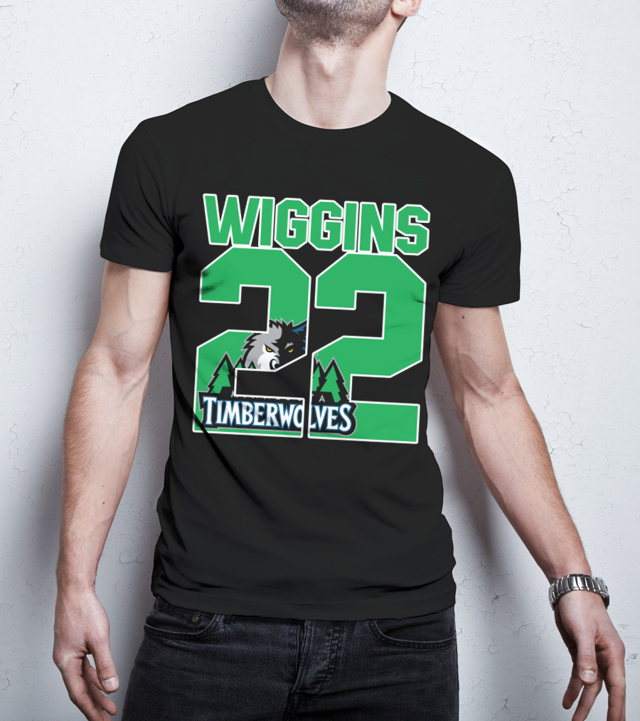 Wiggins 22 Minnesota Timberwolves T-Shirt