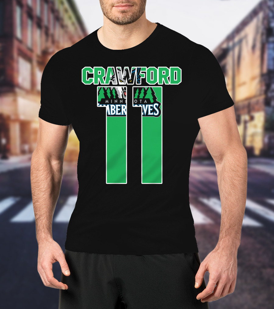 Crawford 11 Minnesota Timberwolves T-Shirt