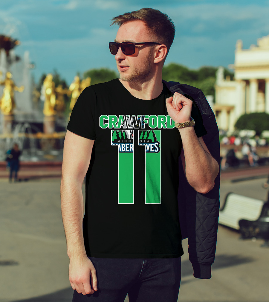 Crawford 11 Minnesota Timberwolves T-Shirt