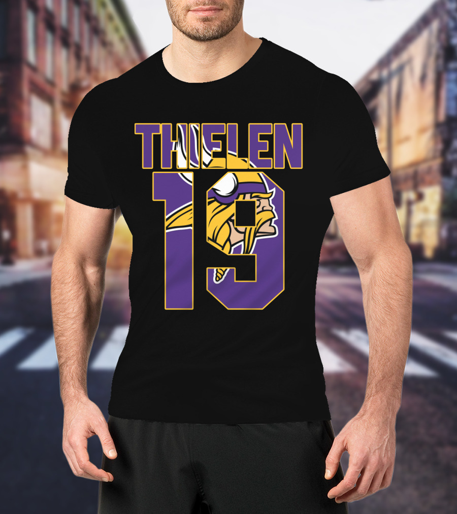 Thielen 19 Minnesota Vikings Jersey T-Shirt