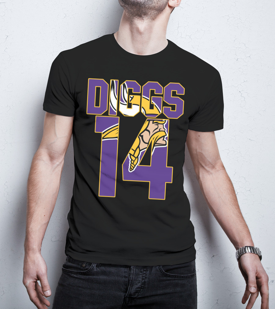 Minnesota Vikings Stefon Diggs 14 Jersey T-Shirt