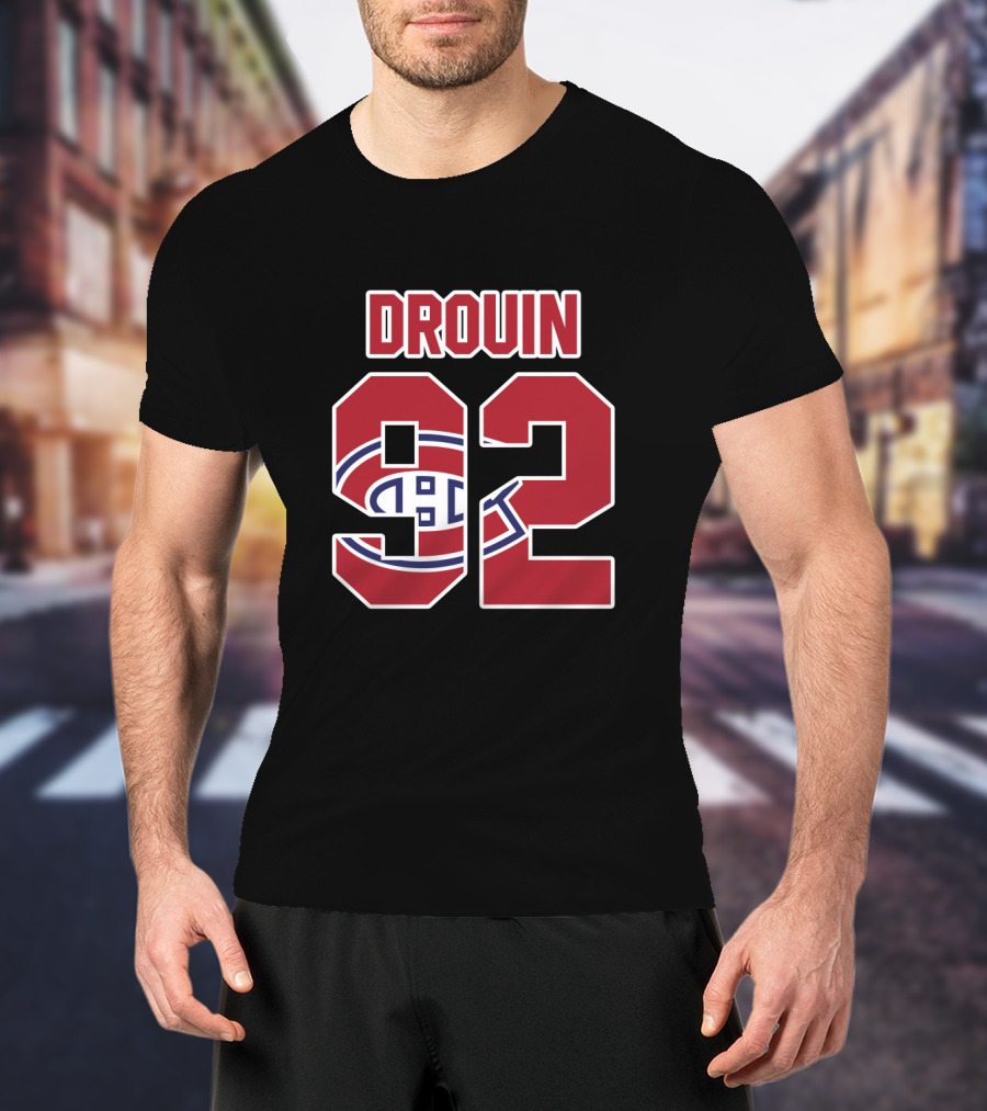 Montreal Canadiens Jonathan Drouin 92 NHL T-Shirt