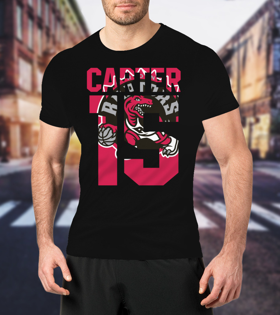 Carter 15 Toronto Raptors Nba T-Shirt Retro Ness Vince T-Shirt