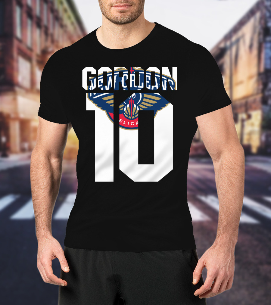 New Orleans Pelicans Eric Gordon 10 Nba Basketball T-Shirt