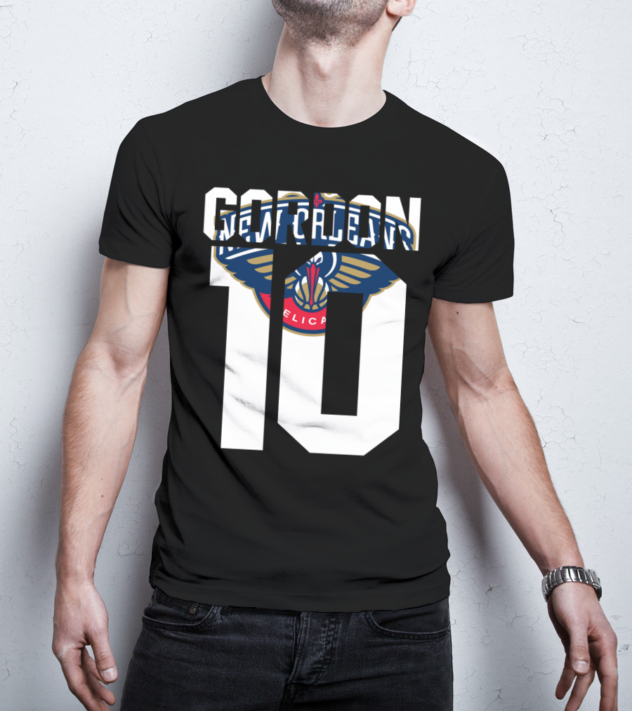 New Orleans Pelicans Eric Gordon 10 Nba Basketball T-Shirt