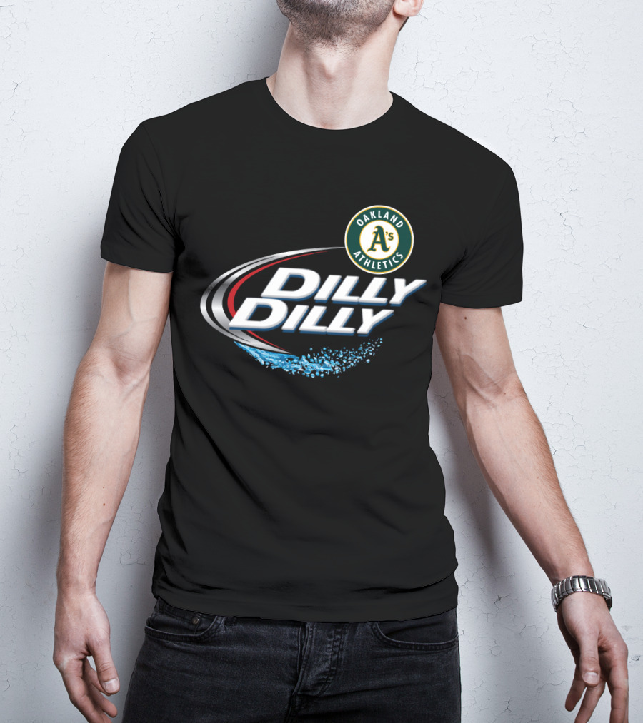 Oakland Athletics Dilly Dilly Fast Splash Logo T-Shirt