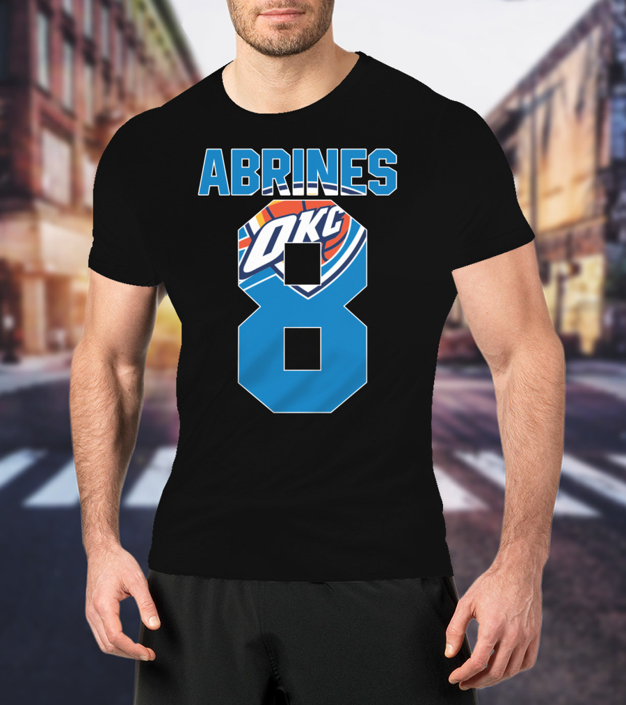 Oklahoma City Thunder Abrines 8 Okc Basketball Nba T-Shirt