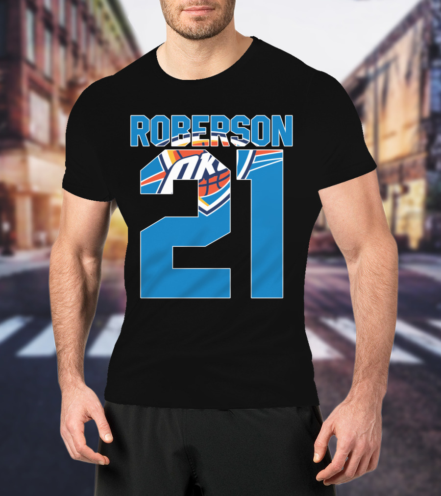 Oklahoma City Thunder Roberson 21 Nba T-Shirt