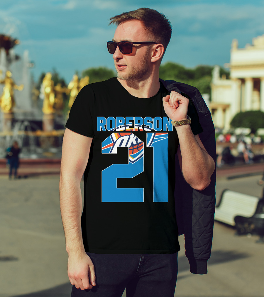 Oklahoma City Thunder Roberson 21 Nba T-Shirt