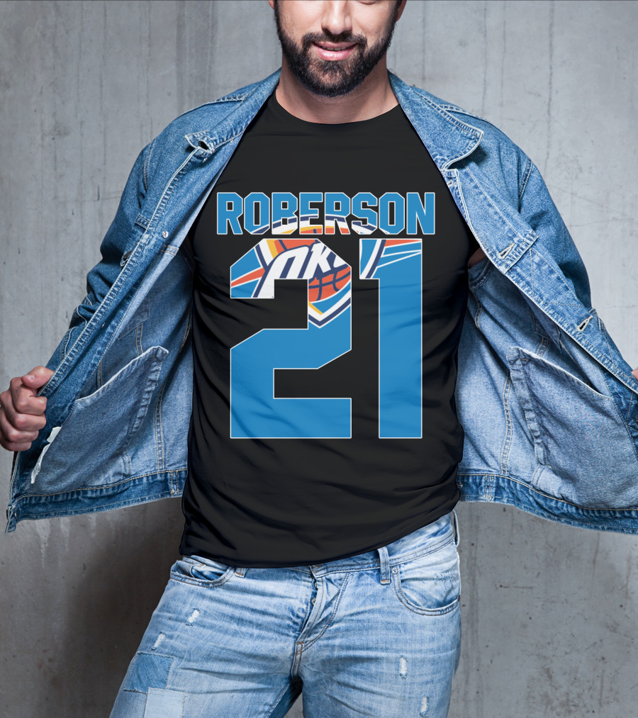 Oklahoma City Thunder Roberson 21 Nba T-Shirt