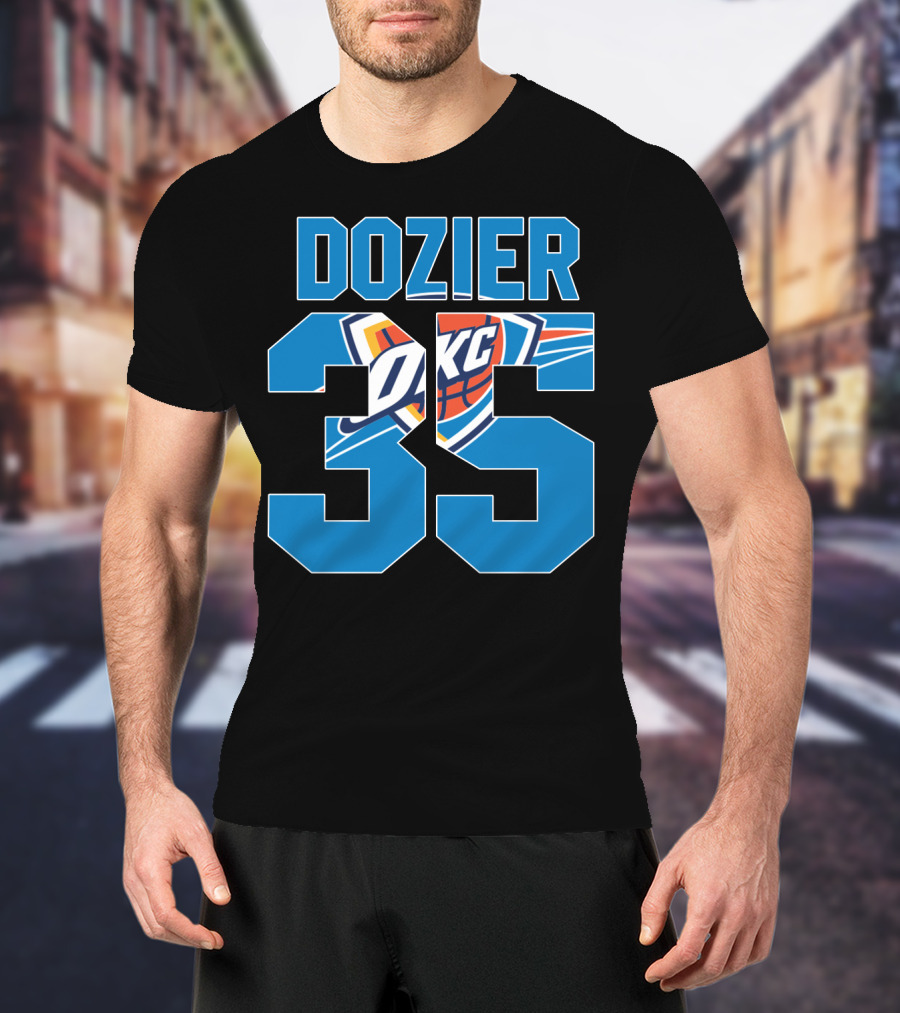Oklahoma City Thunder Dozier 35 Nba T-Shirt