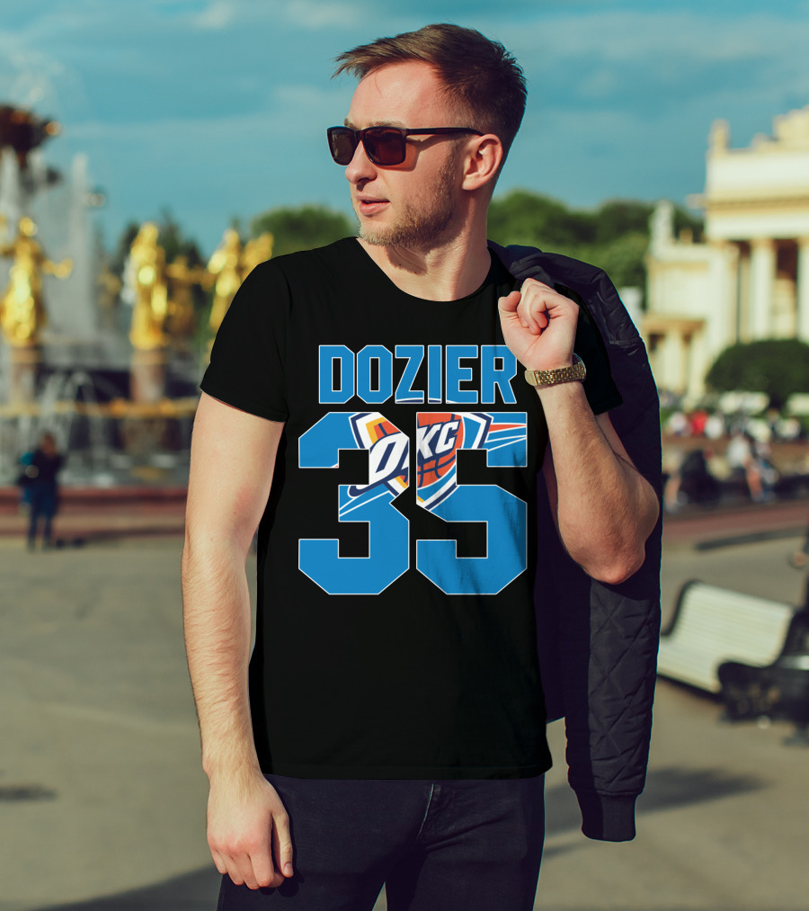 Oklahoma City Thunder Dozier 35 Nba T-Shirt