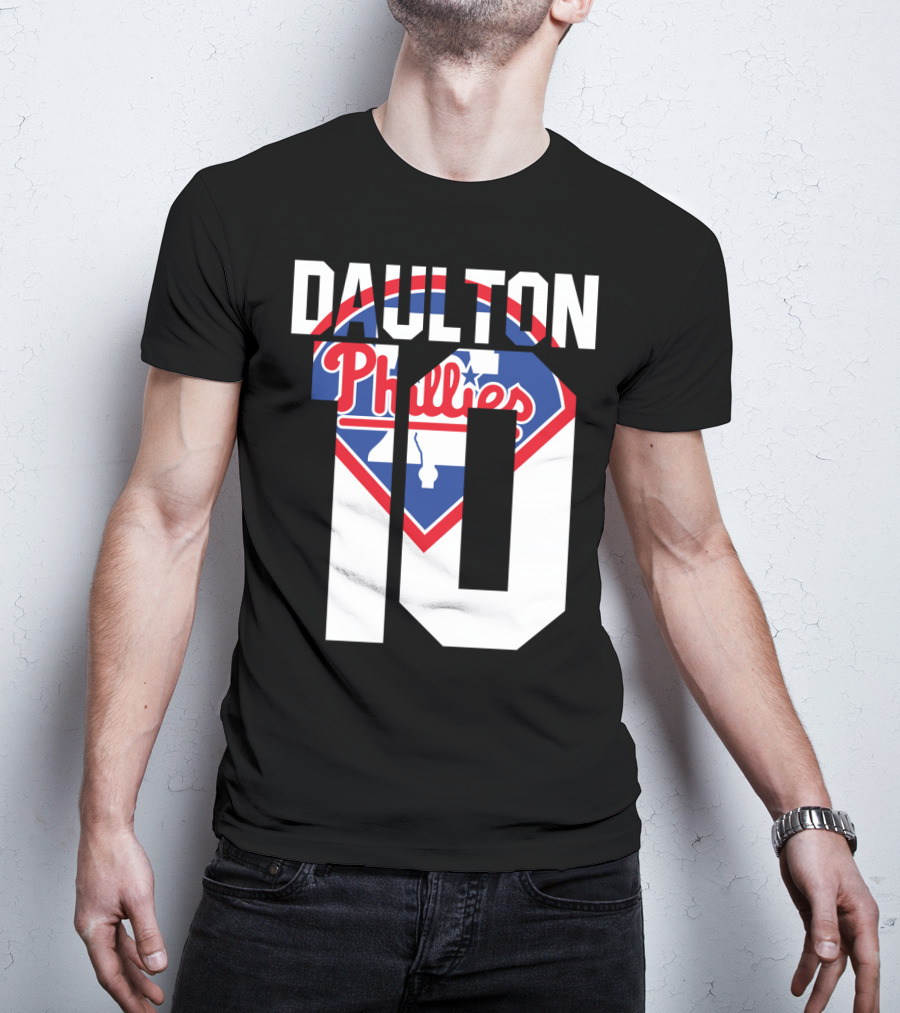 Philadelphia Phillies Daulton 10 Baseball T-Shirt