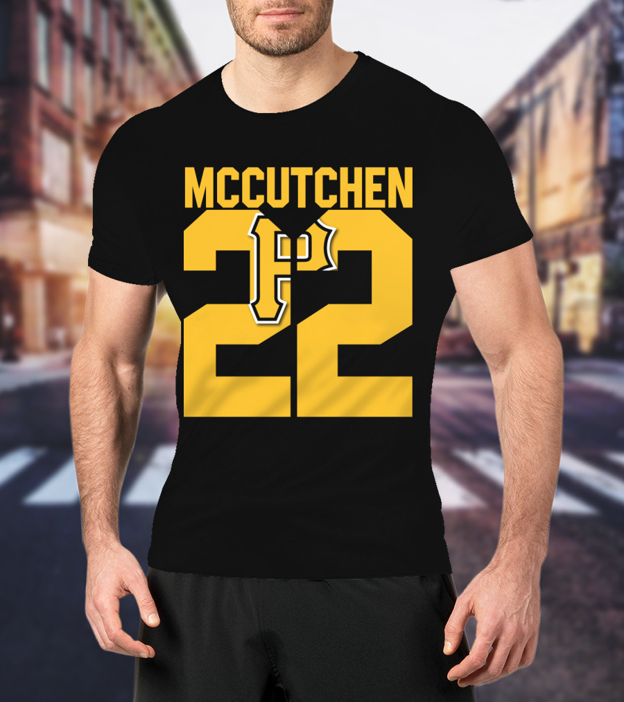 Pittsburgh Pirates Andrew McCutchen 22 Jersey Team Spirit T-Shirt