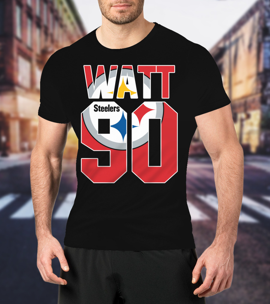 Watt 90 Steelers Pittsburgh T.j. Game Jersey T-Shirt