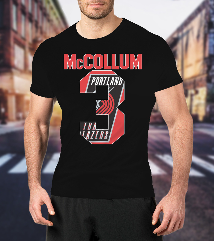 Portland Trail Blazers Mccollum 3 Nba T-Shirt