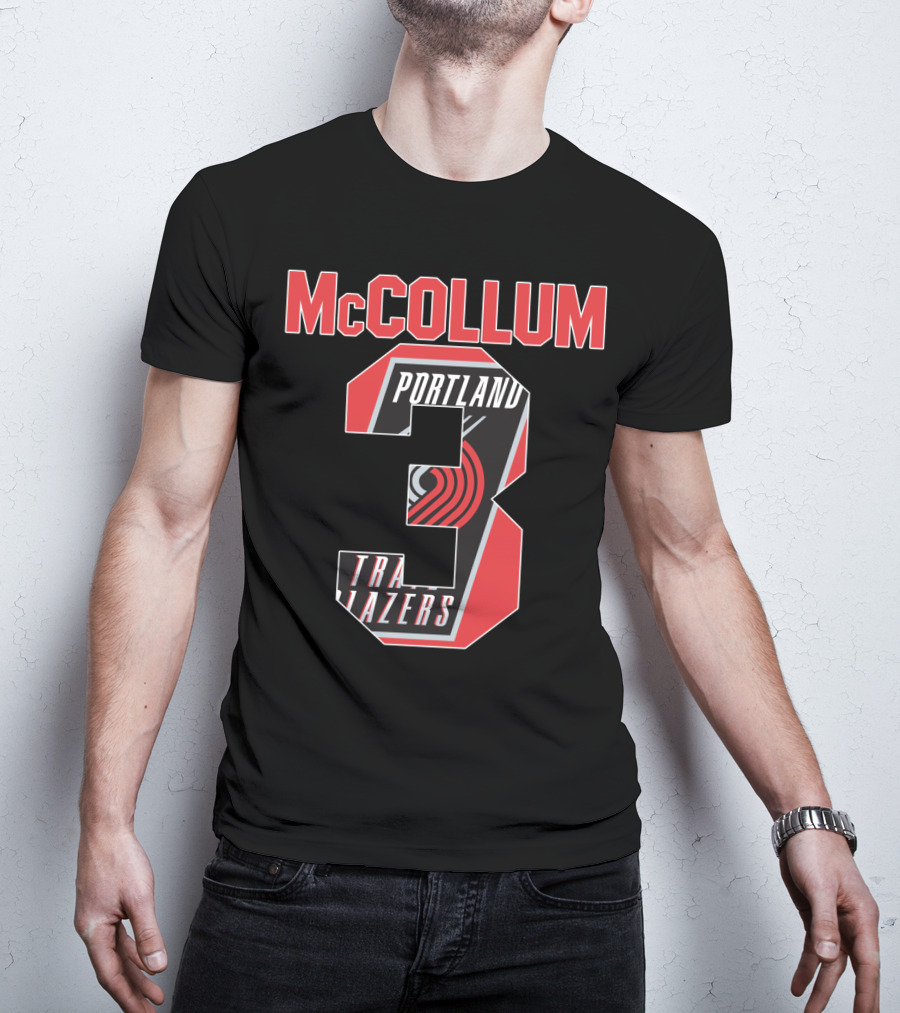 Portland Trail Blazers Mccollum 3 Nba T-Shirt
