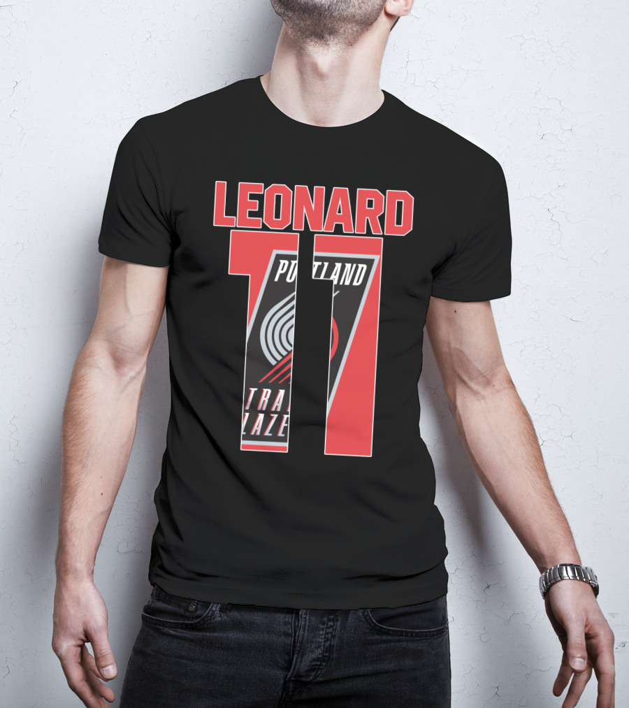 Leonard 11 Portland Trail Blazers Nba T-Shirt