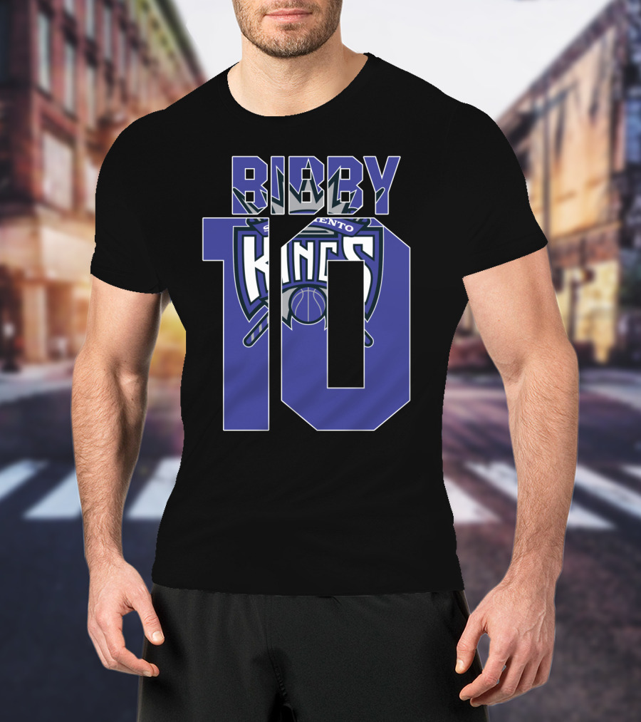 Sacramento Kings Mike Bibby 10 Nba Basketball Fan T-Shirt
