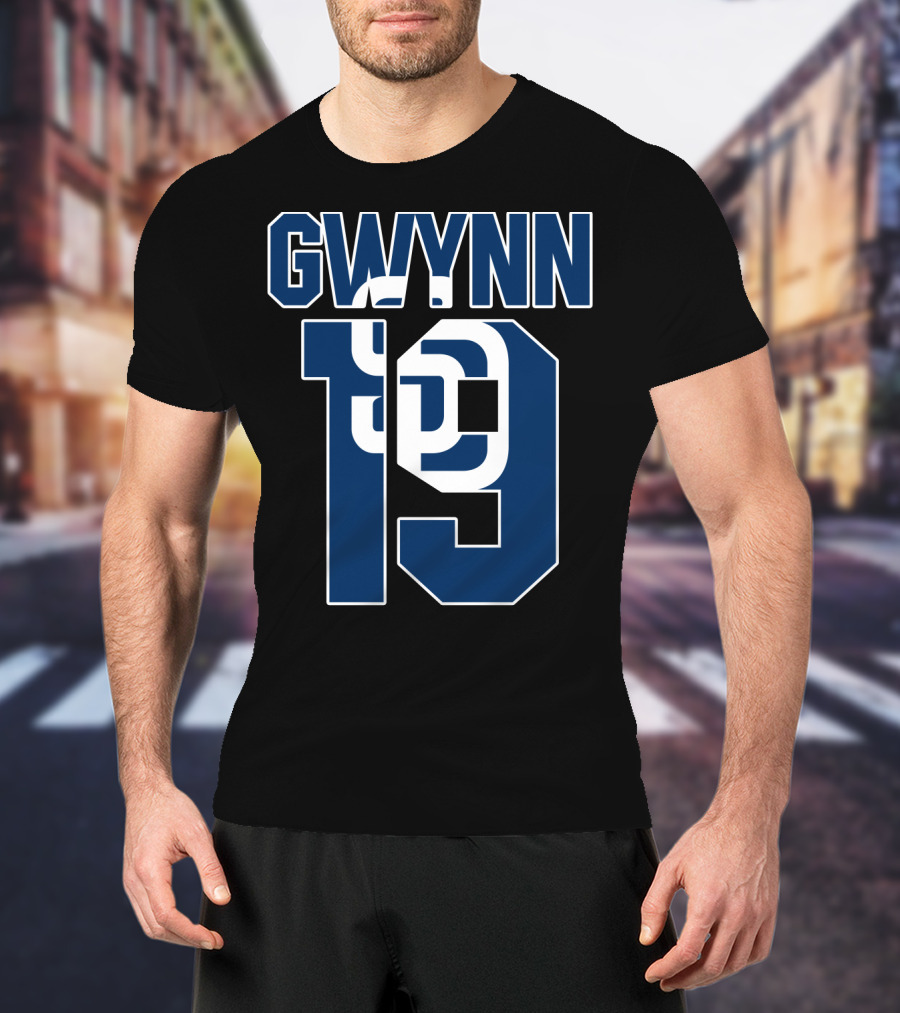 San Diego Padres Gwynn 19 Jersey T-Shirt