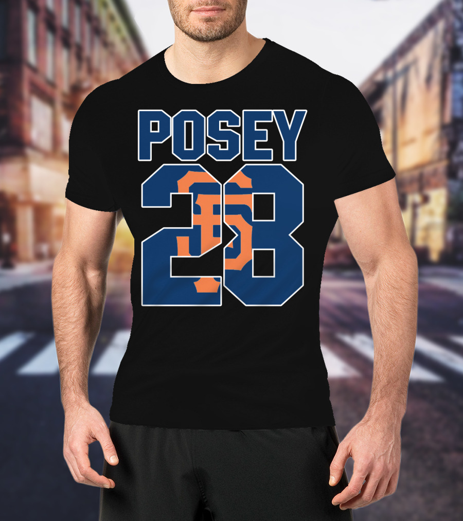 Posey 28 San Francisco Giants T-Shirt