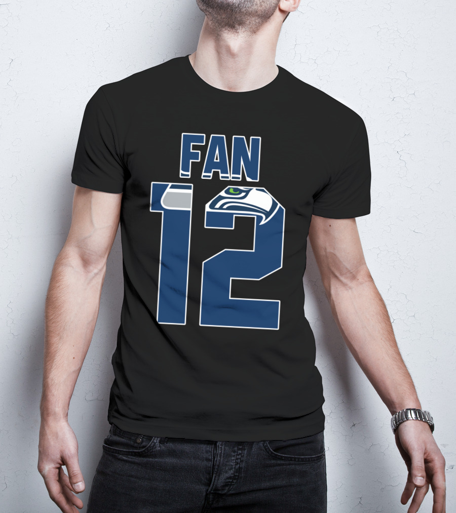 Seattle Seahawks Fan 12 Jersey T-Shirt