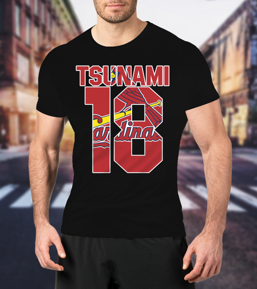 St. Louis Cardinals Tsunami 18 Carlos Martinez T-Shirt