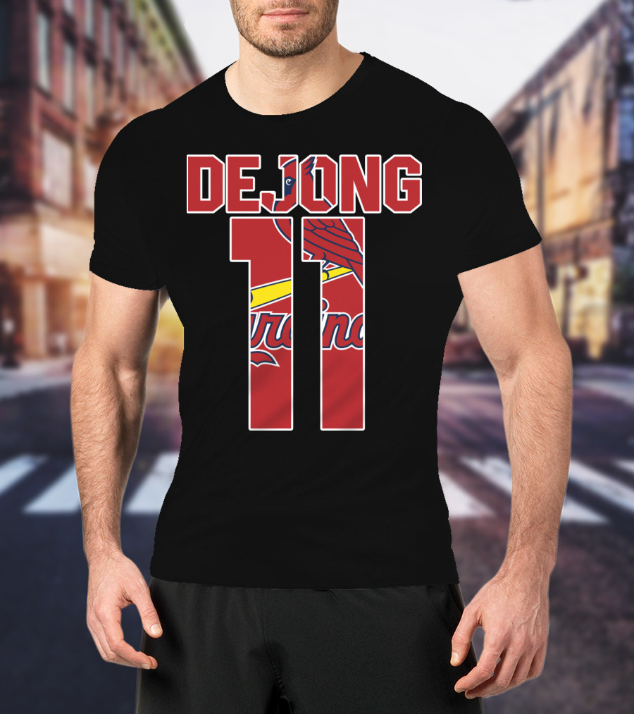 St. Louis Cardinals Paul Dejong 11 Jersey T-Shirt