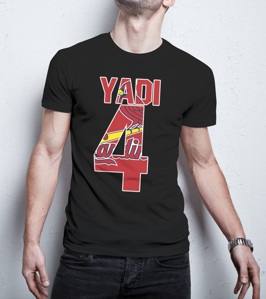 St. Louis Cardinals Yadier Molina Yadi 4 Jersey T-Shirt