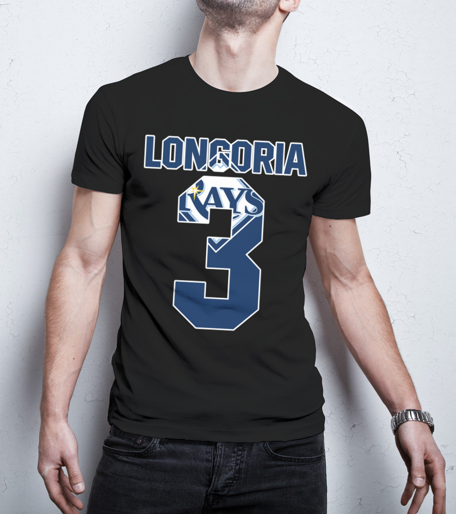 Longoria 3 Tampa Bay Rays T-Shirt