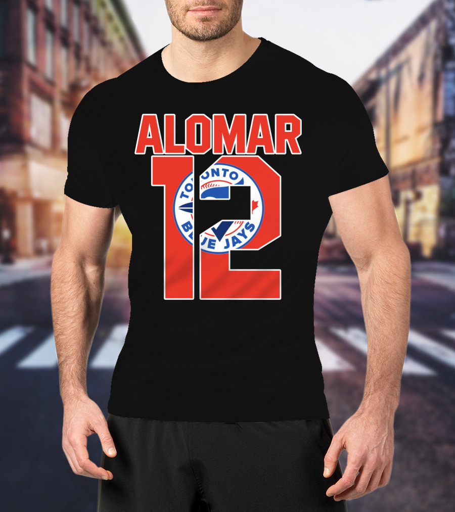 Toronto Blue Jays Alomar 12 Jersey T-Shirt