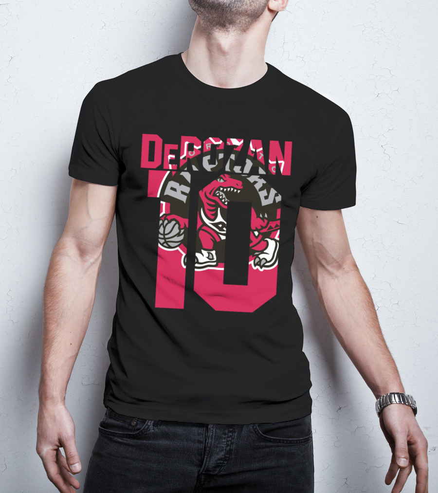 Toronto Raptors Derozan 10 Nba T-Shirt