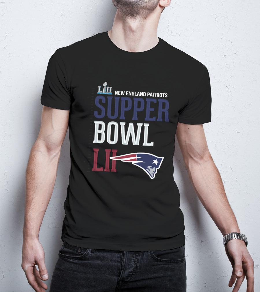 New England Patriots Super Bowl Lii Bound Nfl Patriots T-Shirt