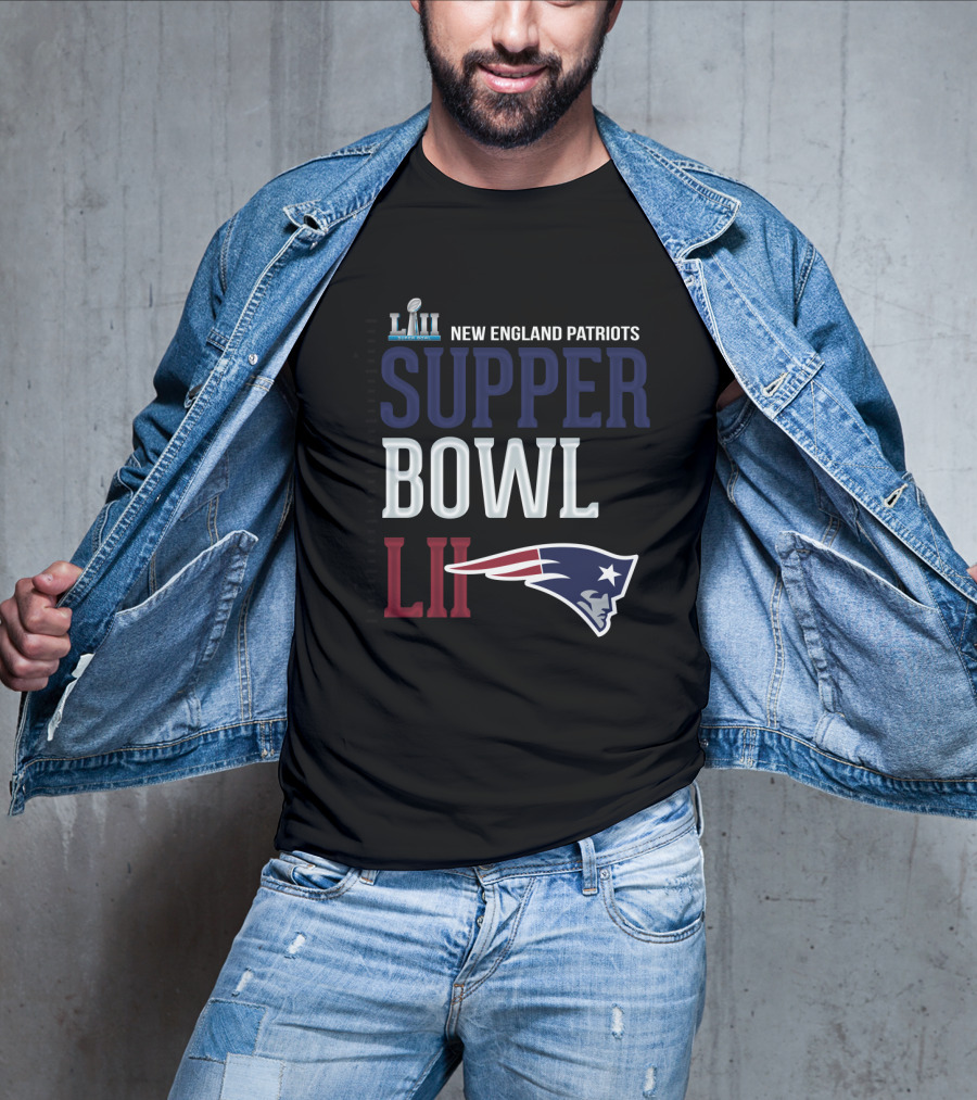 New England Patriots Super Bowl Lii Bound Nfl Patriots T-Shirt