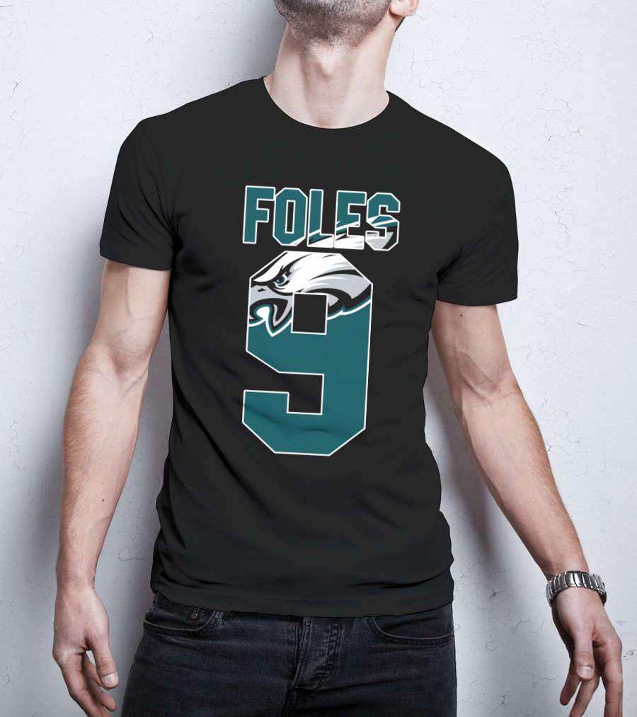 Philadelphia Eagles Nick Foles 9 Eagle T-Shirt