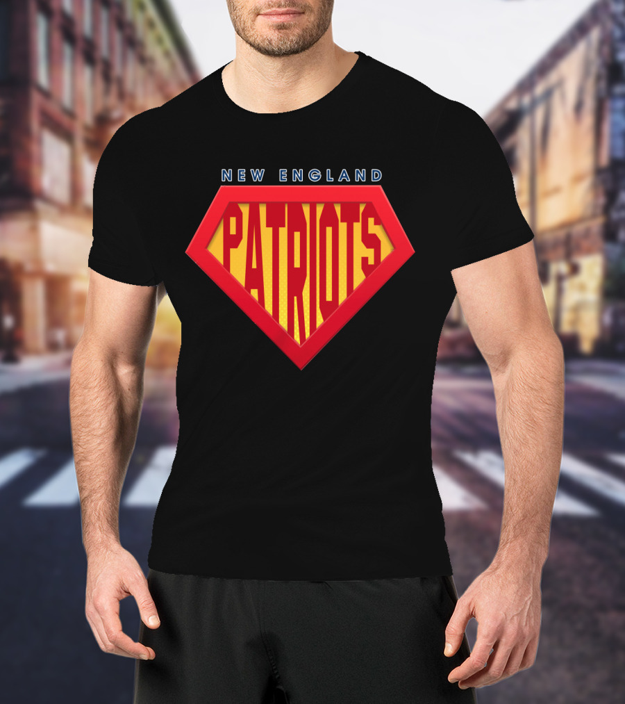 New England Patriots Super Logo For Fans Patriots T-Shirt