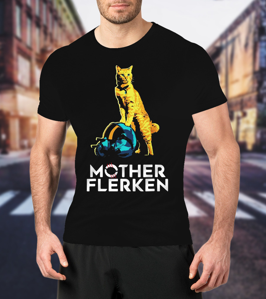Mother Flerken Cat With Goose Helmet Marvel Fan T-Shirt