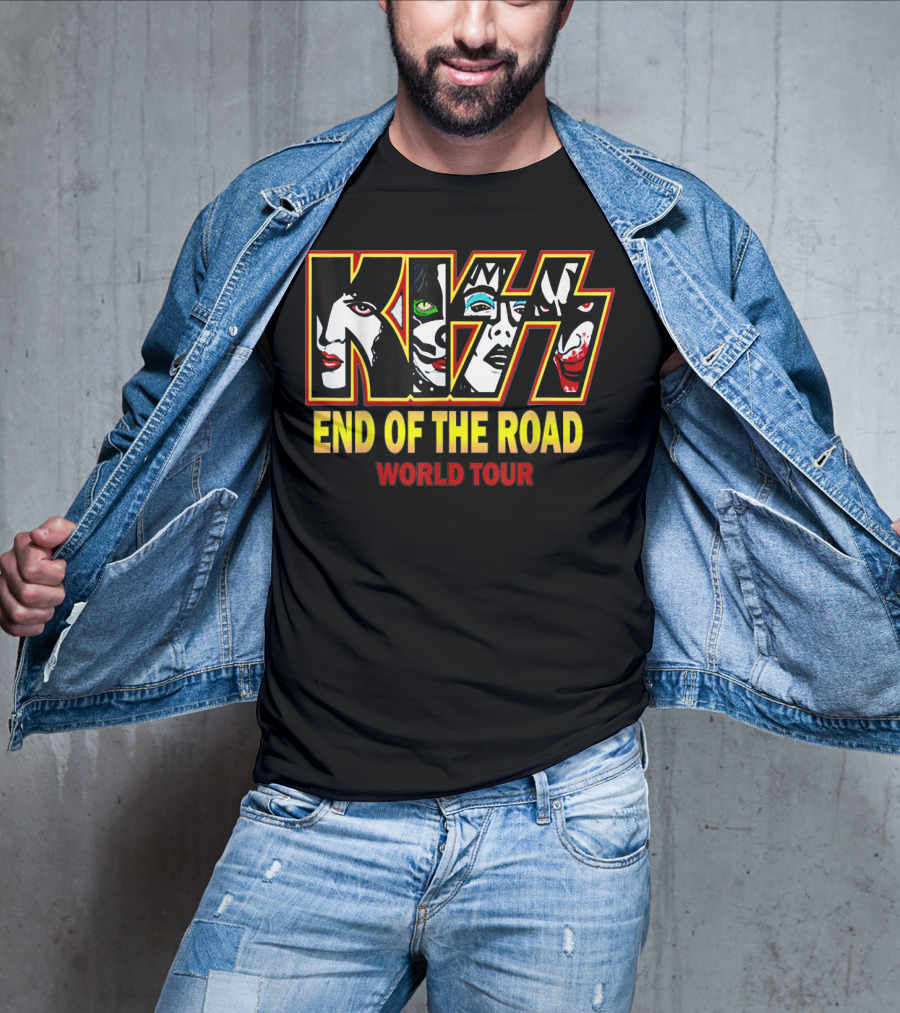 Kiss End Of The Road World Tour 2019 T-Shirt