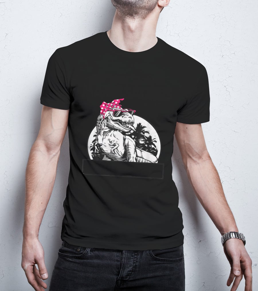 Don't Mess With Mamasaurus You'll Get Jurasskicked T-Shirt