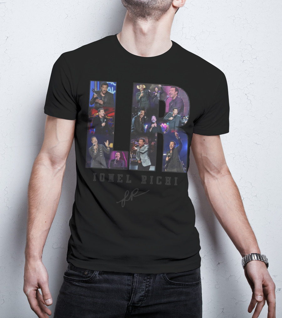 Lionel Richie Live Performance Montage LR Signature T-Shirt