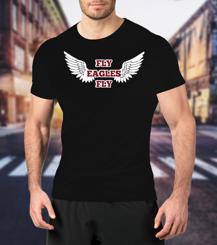 Fly Eagles Fly Philadelphia Eagles Wings T-Shirt