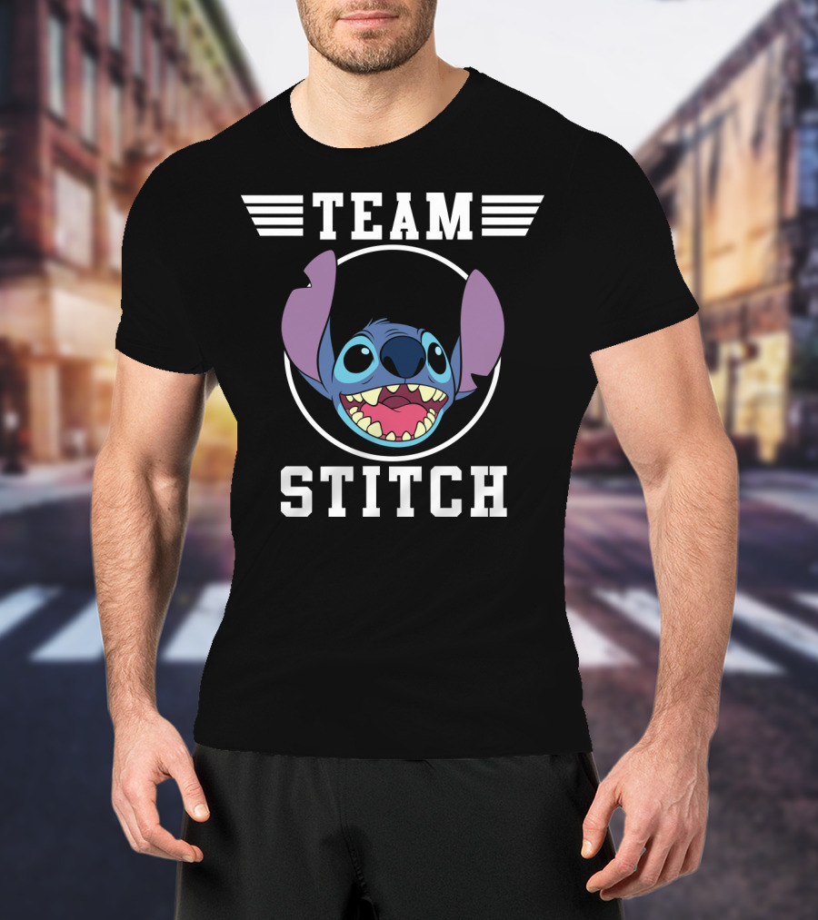 Lilo And Stitch Team Stitch Featuring Iconic Character T-Shirt