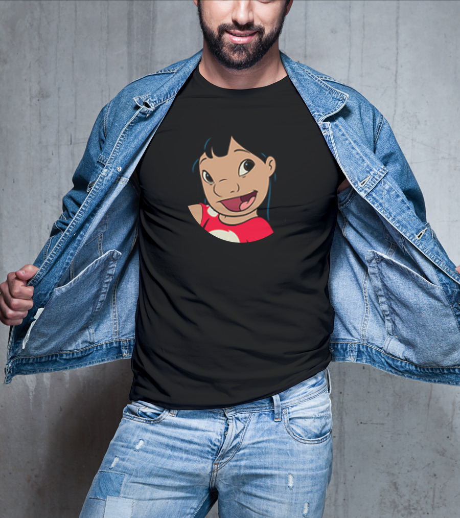 WWLD What Would Lilo Do Varsity Sports Logo Stitch T-Shirt