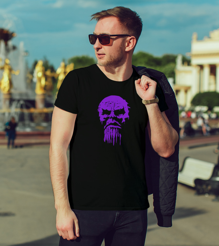 Purple Skull Punisher Thanos Mashup T-Shirt