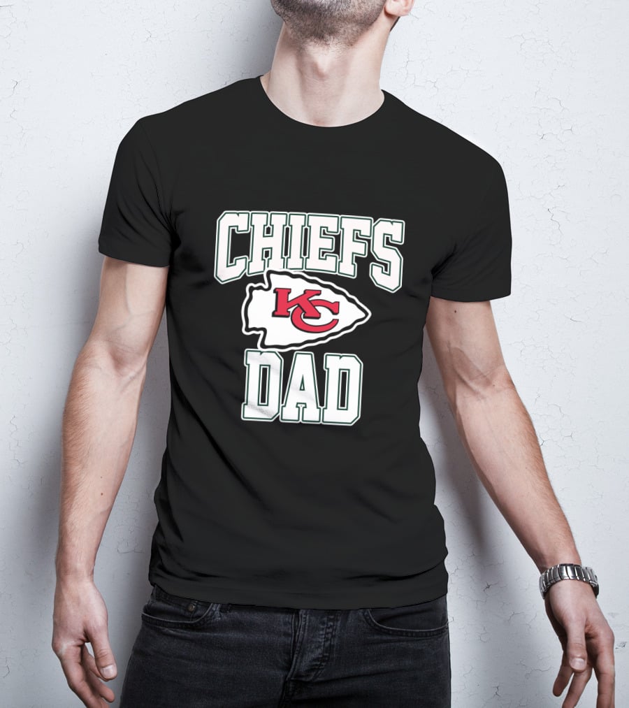 Kansas City Chiefs Dad Father's Day Chiefs T-Shirt