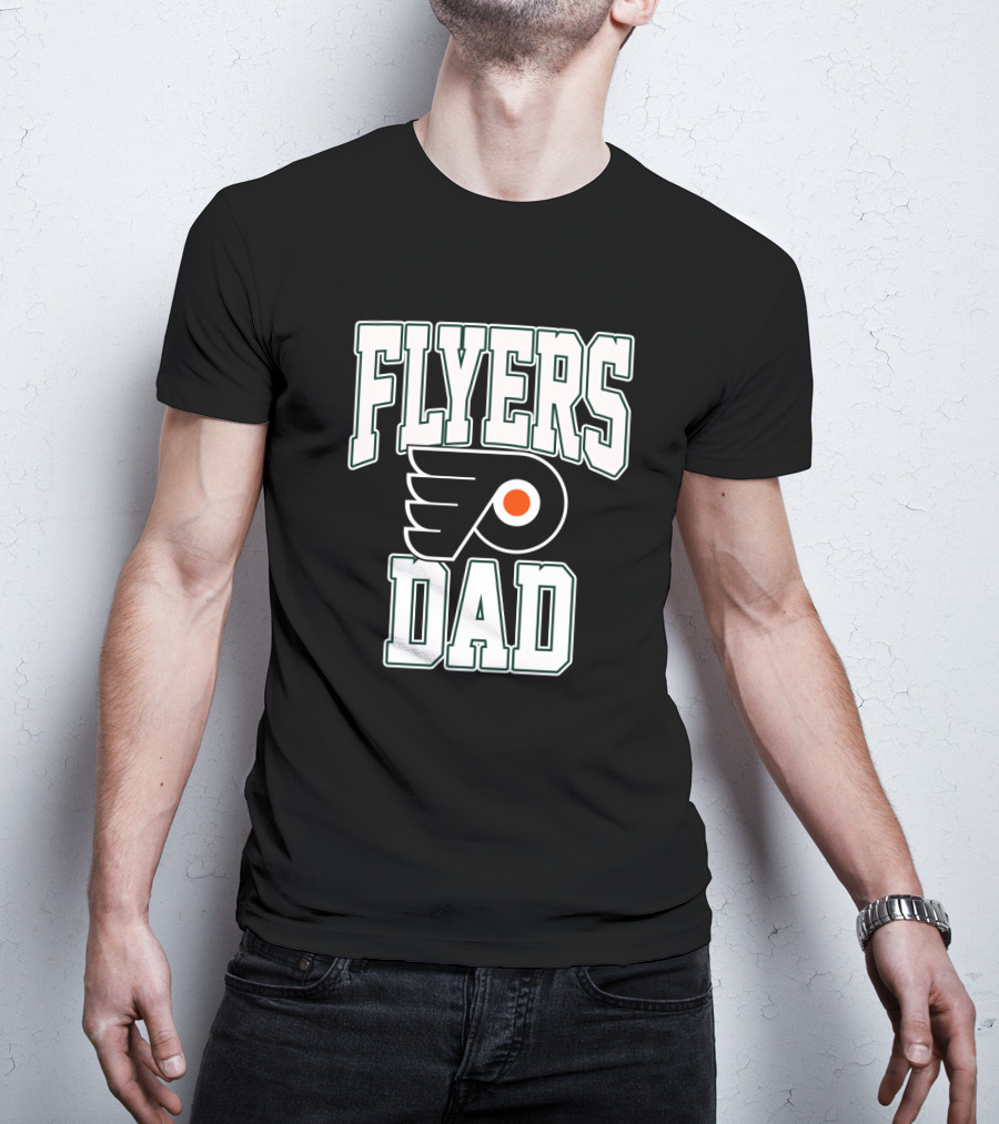 Flyers Dad Philadelphia Hockey T-Shirt