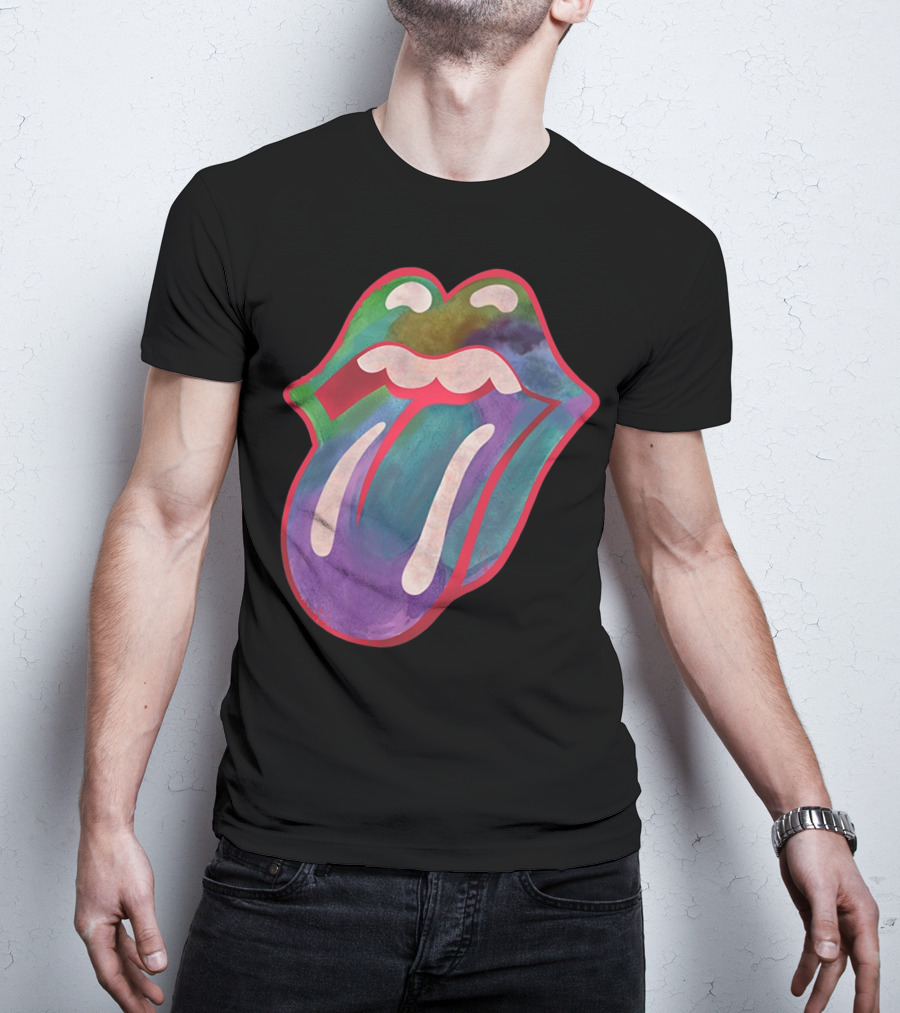 The Rolling Stones Multicolor Tongue T-Shirt