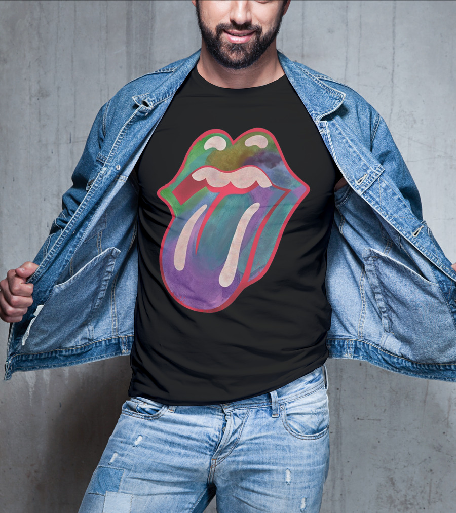 The Rolling Stones Multicolor Tongue T-Shirt